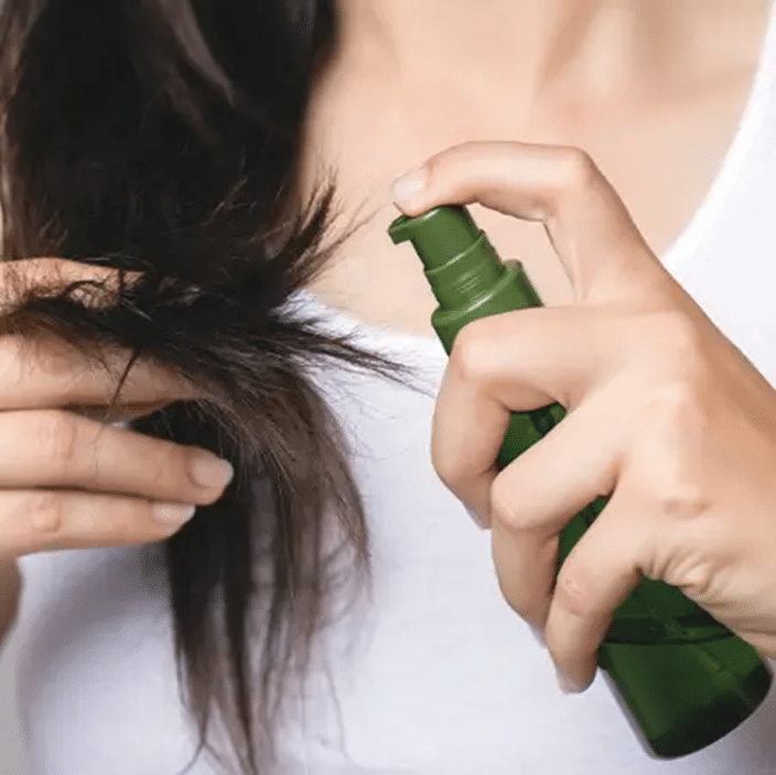 Utilisation d'huile réparatrice pour cheveux