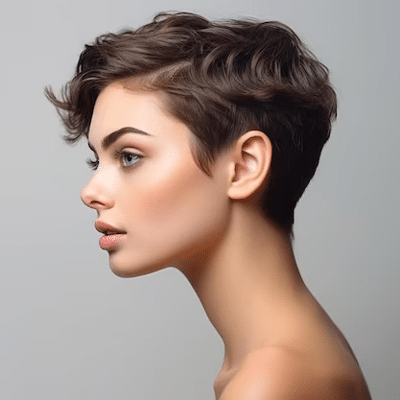 Coiffure femme cheveux courts