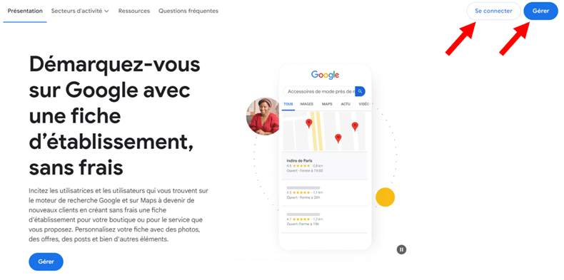 Création de fiche Google My Business pour salon de coiffure