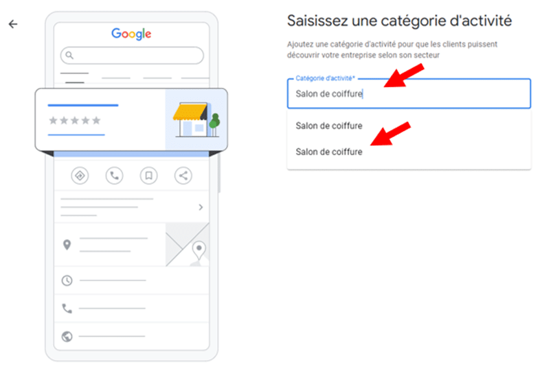 Tutoriel de création de Fiche Google My Business pour salon de coiffure