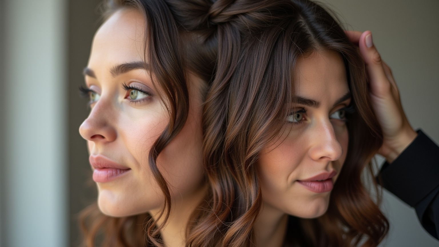 Exemple Wet Balayage naturel