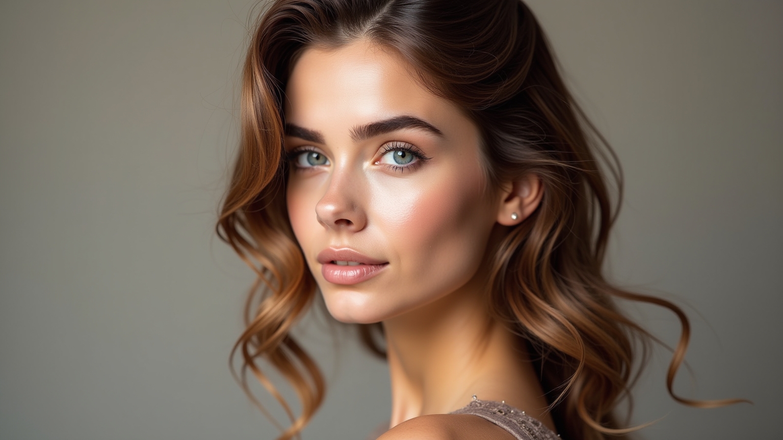 Exemple de dégradé progressif femme réussi