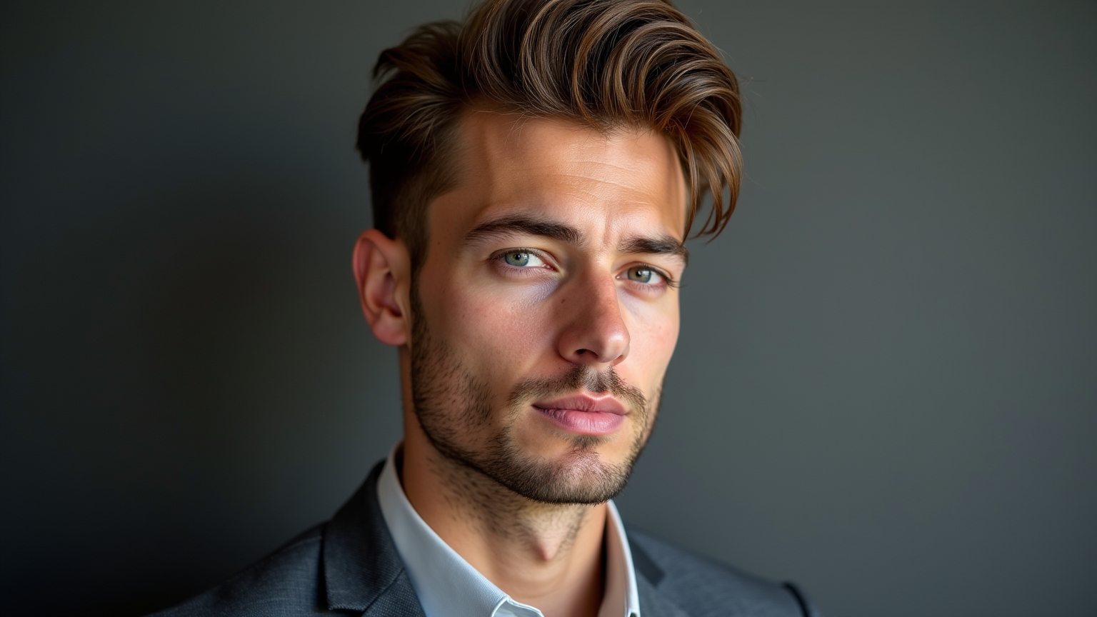 Extensions cheveux homme - exemple de pose naturelle