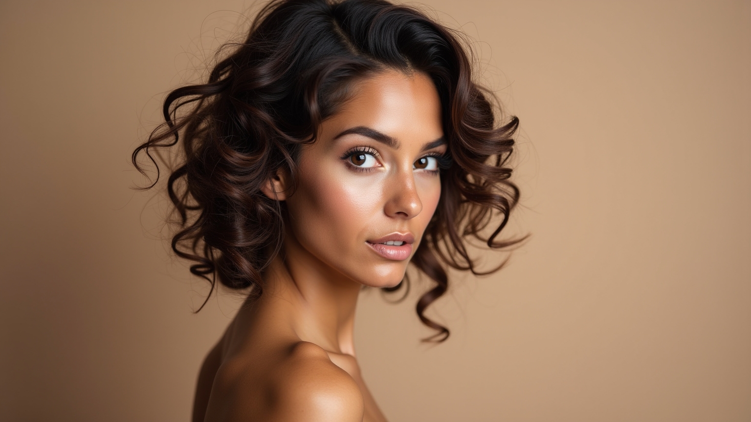 Application produit pour boucler les cheveux